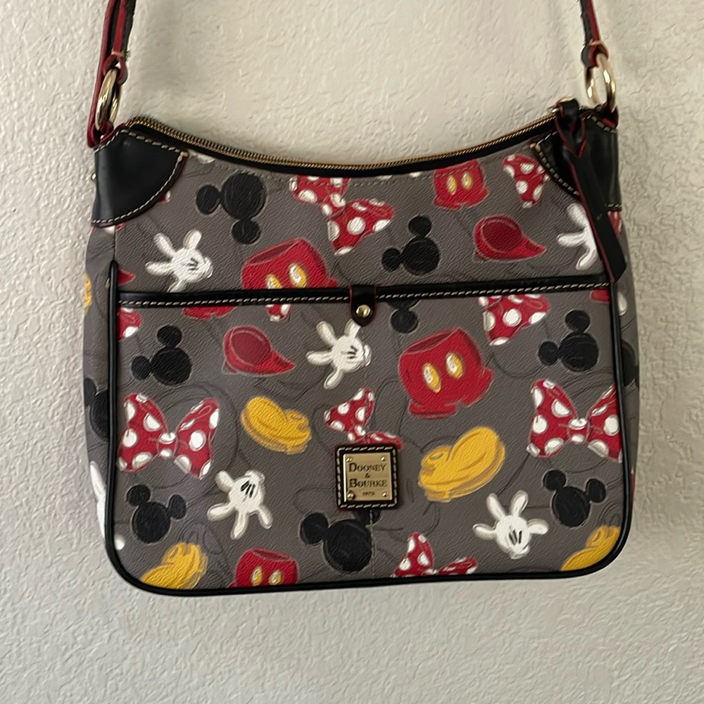 Disney Mickey and Minnie print Dooney and Bourke crossbody